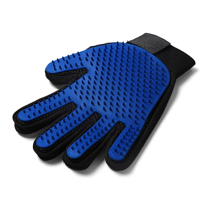 Silikon-Pflegehandschuhe für Haustiere — Haarentfernung & Badebürste
