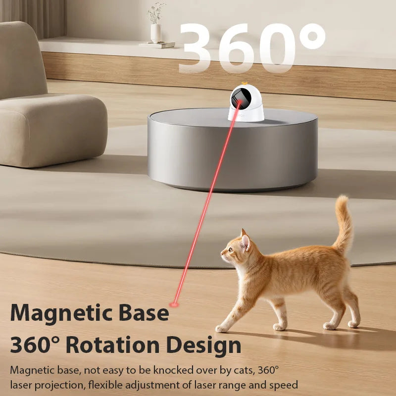 Automatisches Laser-Spielzeug für Katzen & Hunde – interaktiv & elektrisch