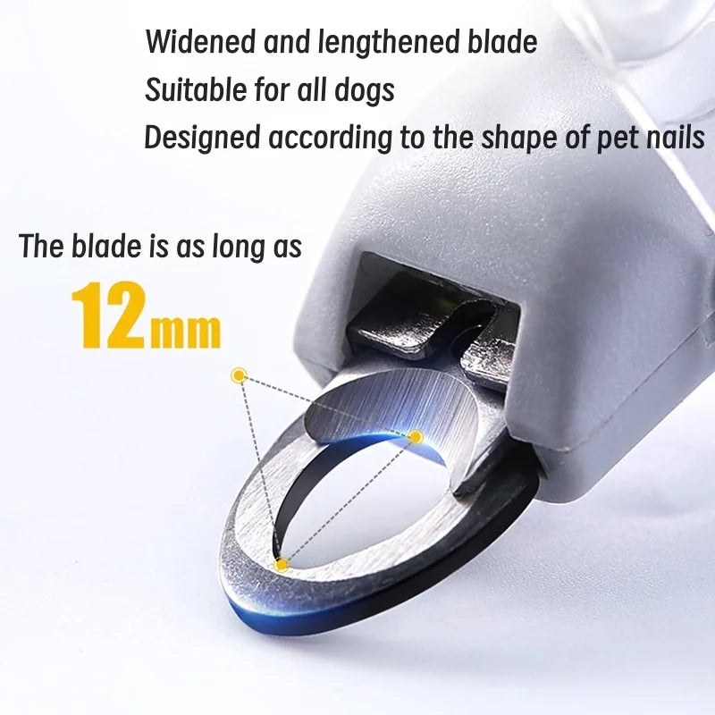 Pfotenpflege leicht gemacht – Nagelknipser mit LED-Licht für Hunde & Katzen
