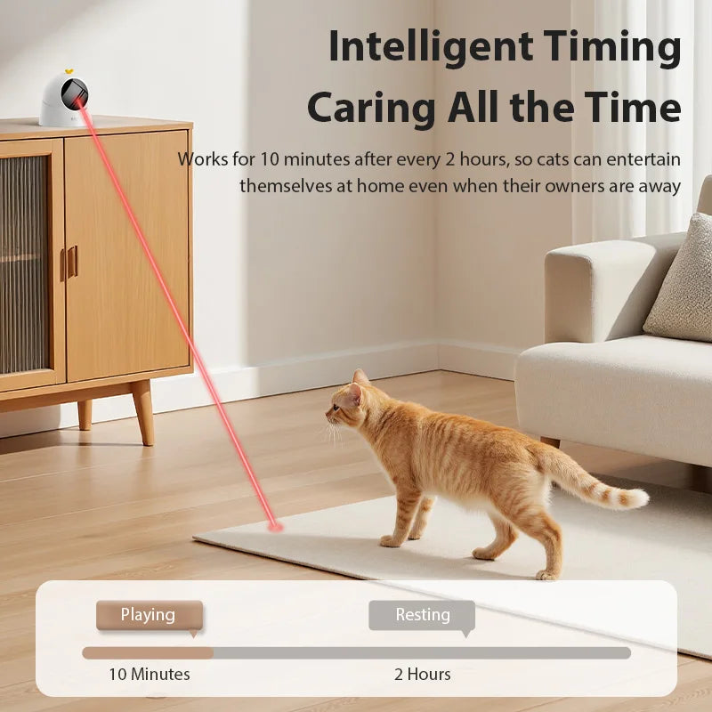Automatisches Laser-Spielzeug für Katzen & Hunde – interaktiv & elektrisch
