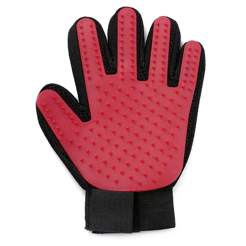 Silikon-Pflegehandschuhe für Haustiere — Haarentfernung & Badebürste