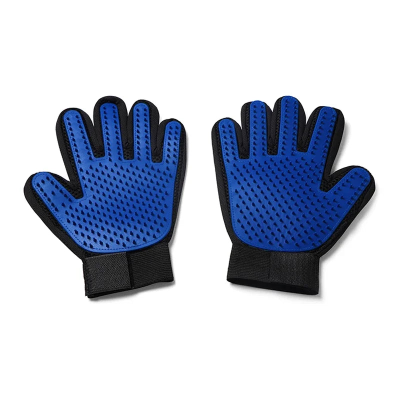 Silikon-Pflegehandschuhe für Haustiere — Haarentfernung & Badebürste