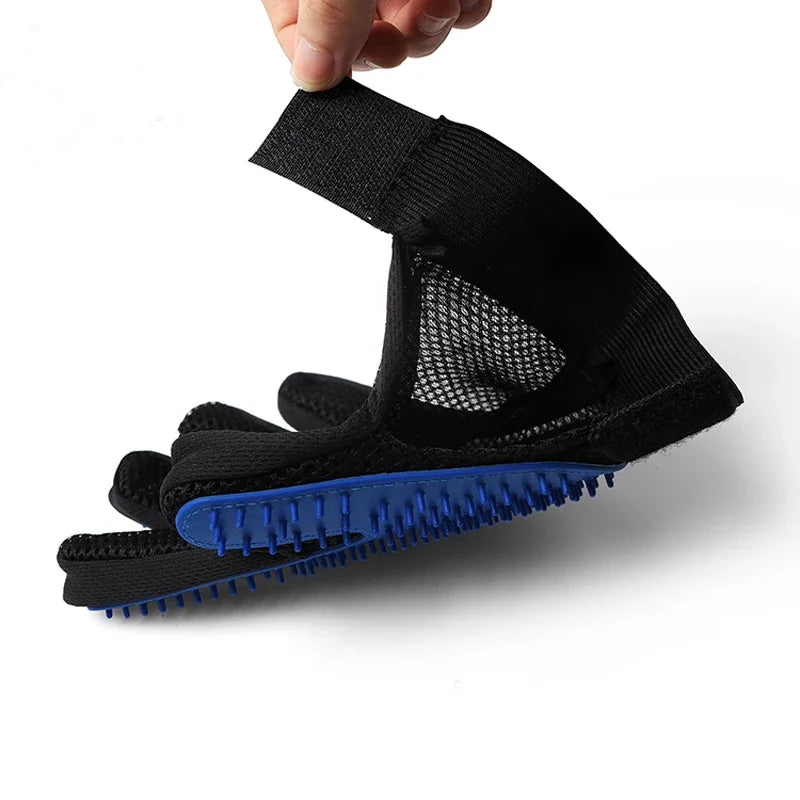 Silikon-Pflegehandschuhe für Haustiere — Haarentfernung & Badebürste