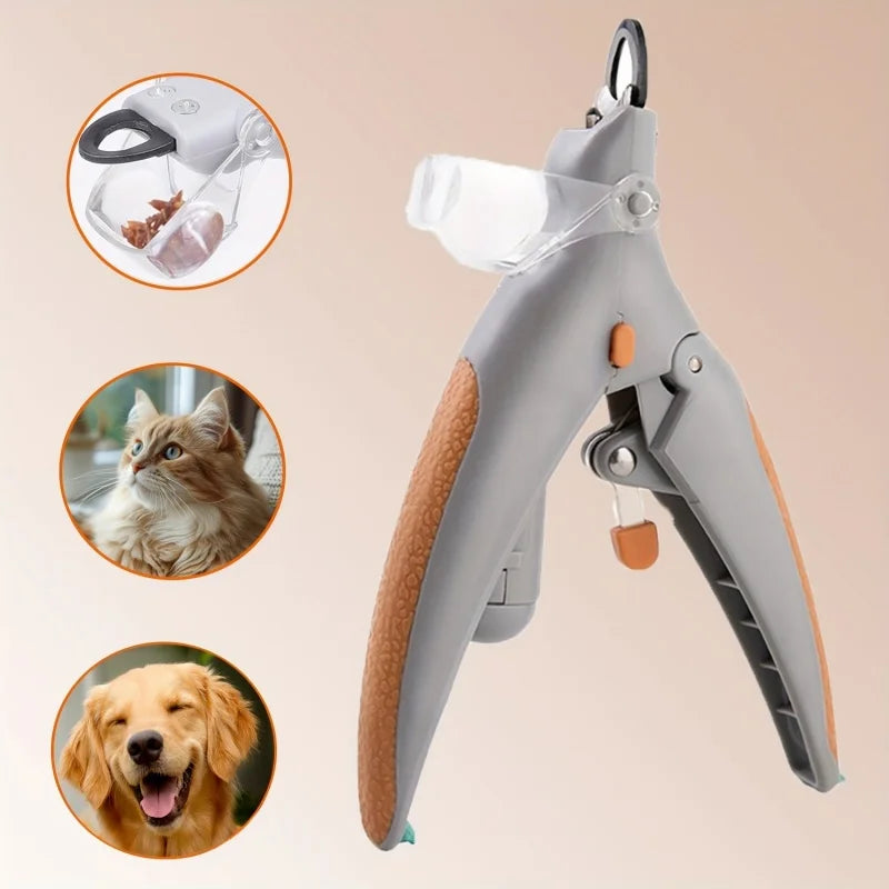 Pfotenpflege leicht gemacht – Nagelknipser mit LED-Licht für Hunde & Katzen